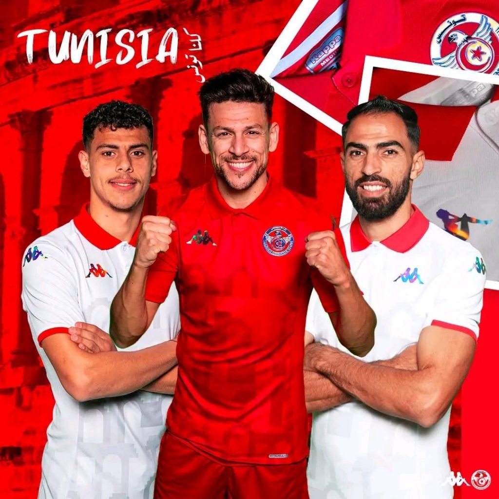 القميص الجديد للمنتخب التونسي