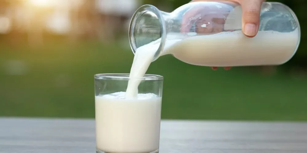 بلاغ من وزارة التجارة حول الحليب