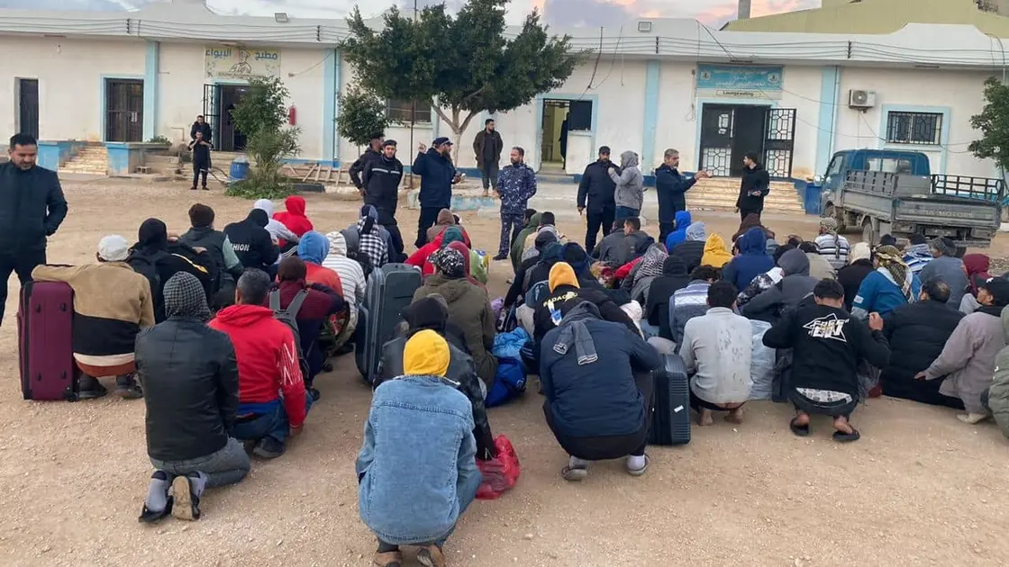 ليبيا ترحل عشرات المهاجرين لإصابتهم بمرض معدٍ