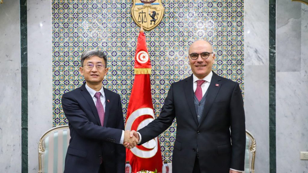 وزير الخارجية الصيني في تونس