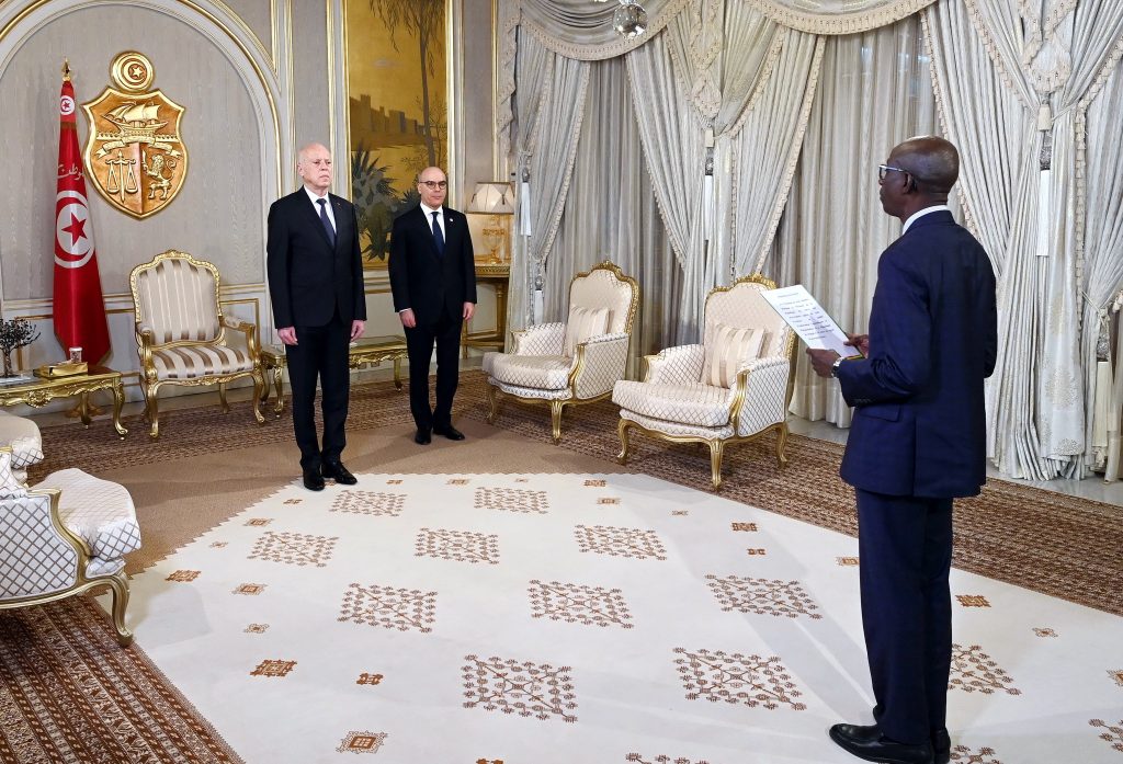 الرئيس يُسلم اوراق اعتماد سفراء جدد بتونس