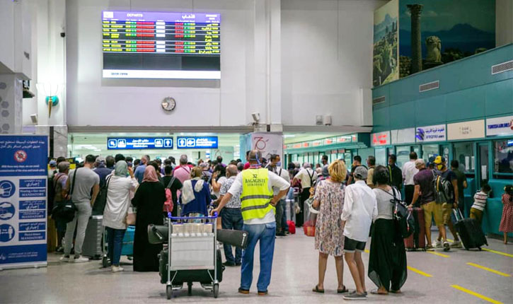 ديوان الطيران المدني يكشف عدد المسافرين عبر المطارات التونسية