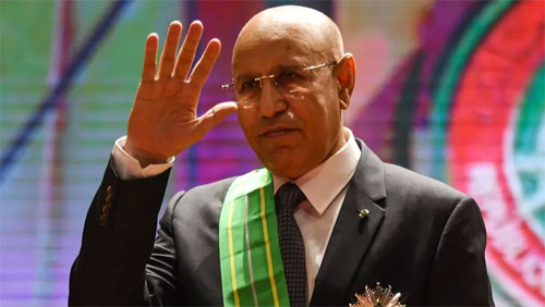 موكب رئيس موريتانيا يتعرض لحادث مرور في الجزائر