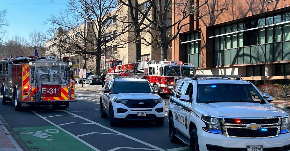 أمريكي يضرم النار في نفسه أمام سفارة الإحـ.تلال في واشنطن