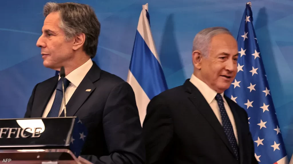 نتنياهو يحذر بلينكن من الاعتراف بدولة فلسطين
