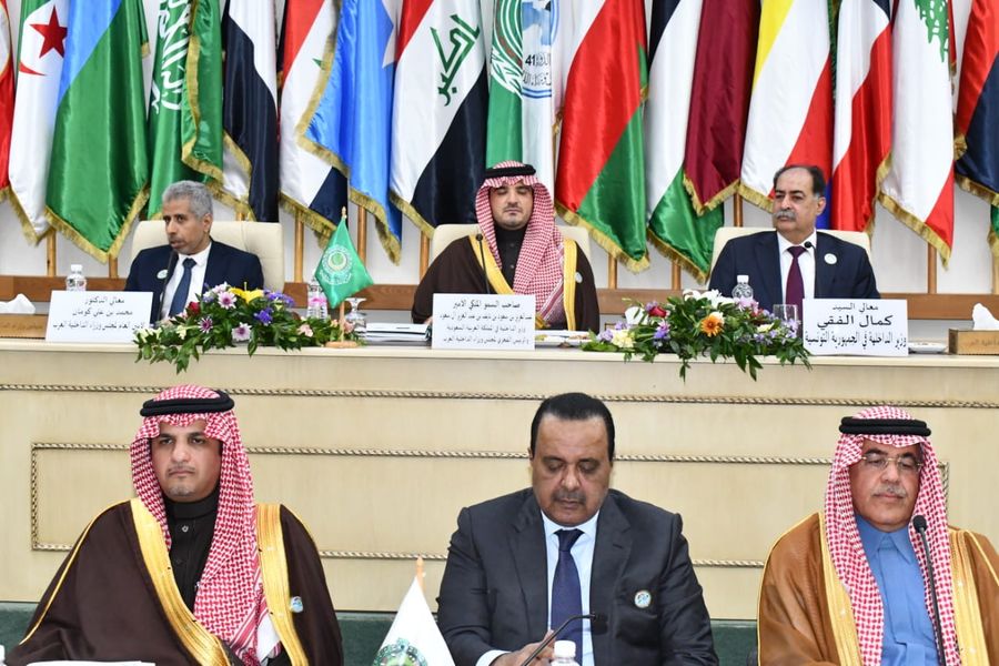 بالصور/ الفقي يفتتح أشغال مجلس وزراء الداخلية العرب