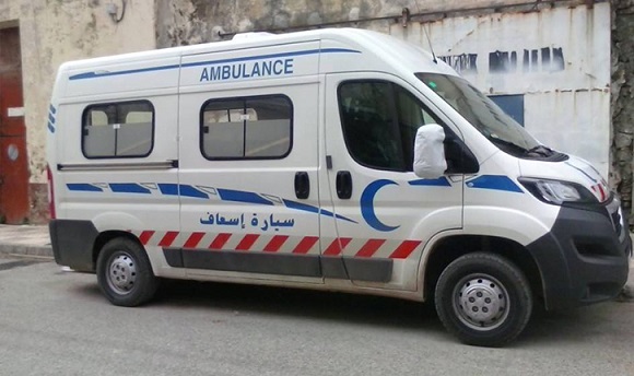حريق بسيارة إسعاف تابعة لوزارة الصحة.. تريعة يقدم التفاصيل لـ(“تونس الان”)