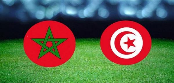 مباراة تجمع تونس والمغرب في الشاذلي زويتن