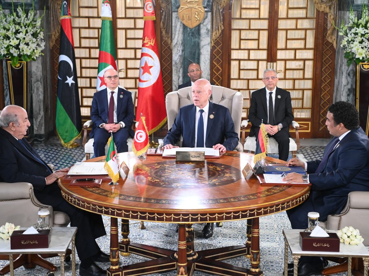 بالصور/ الاجتماع التشاوري الأوّل بين تونس والجزائر وليبيا