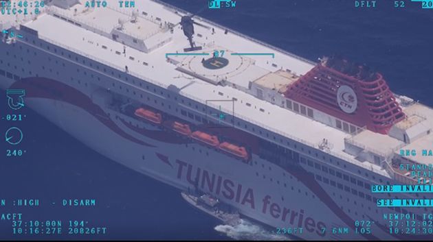 جيش البحر ينفذ عملية بيضاء بخليج تونس