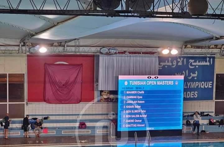 لأول مرة/ حجب العلم التونسي في المسبح الأولمبي برادس