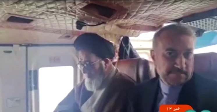 فيديو وثق آخر ظهور لرئيس إيران قبل تحطم المروحية