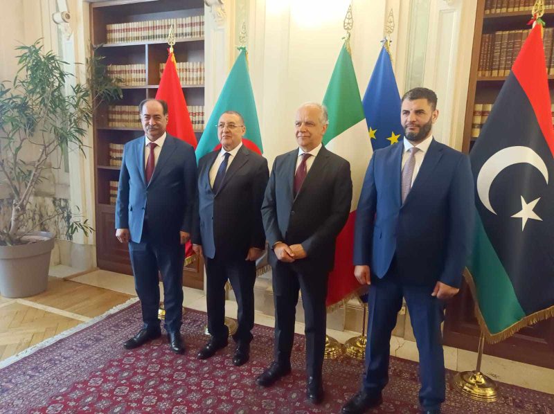 وزراء داخلية تونس ليبيا الجزائر وإيطاليا