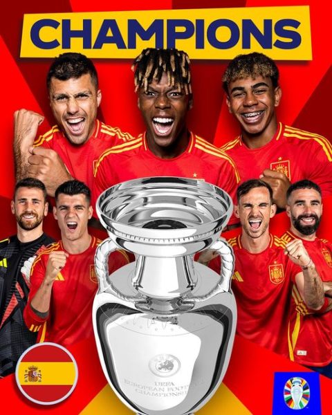 إسبانيا بطلة أوروبا للمرة الرابعة في تاريخها