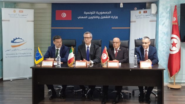 إمضاء إتفاقية تعاون تونسية إيطالية