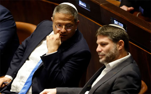واشنطن تدرس فرض عقوبات على وزيرين إسرائيليين