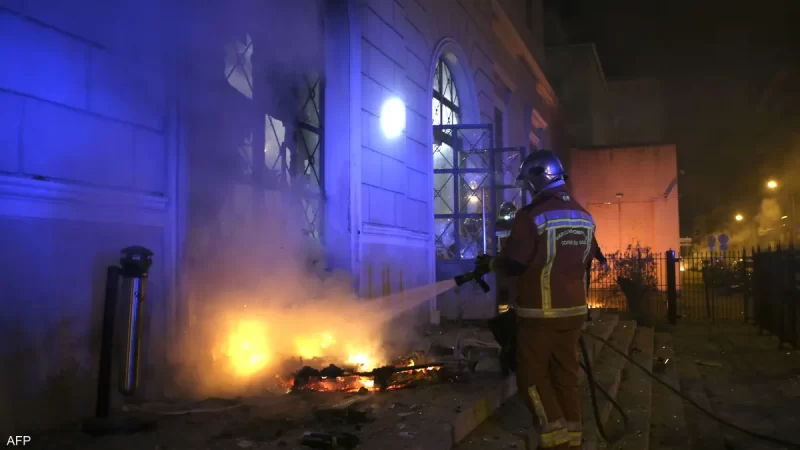 قتلى بحريق مبنى في مدينة نيس الفرنسية
