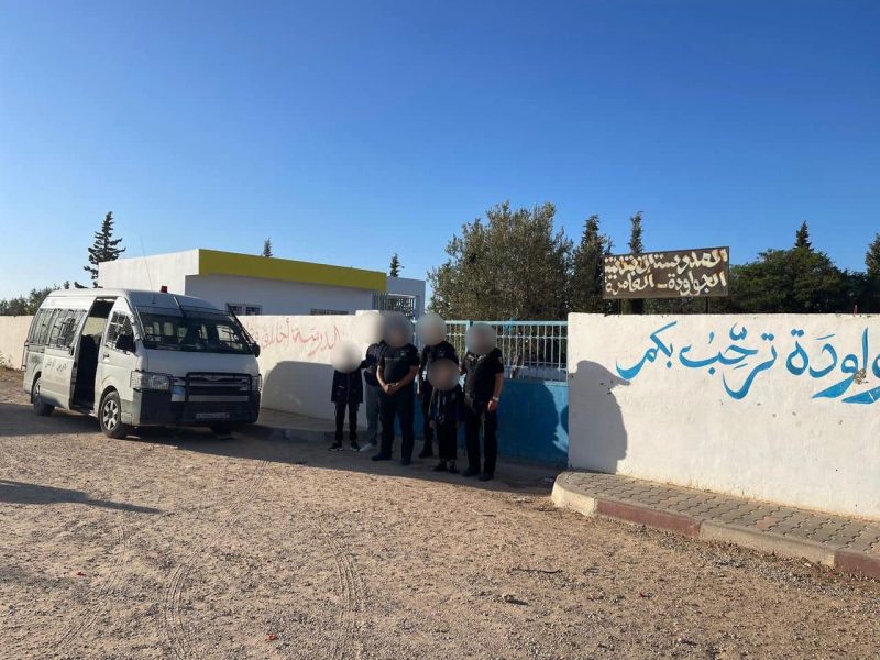 عرقلة العودة المدرسية في إحدى مدارس منطقة الجواودة بالعامرة بولاية صفاقس