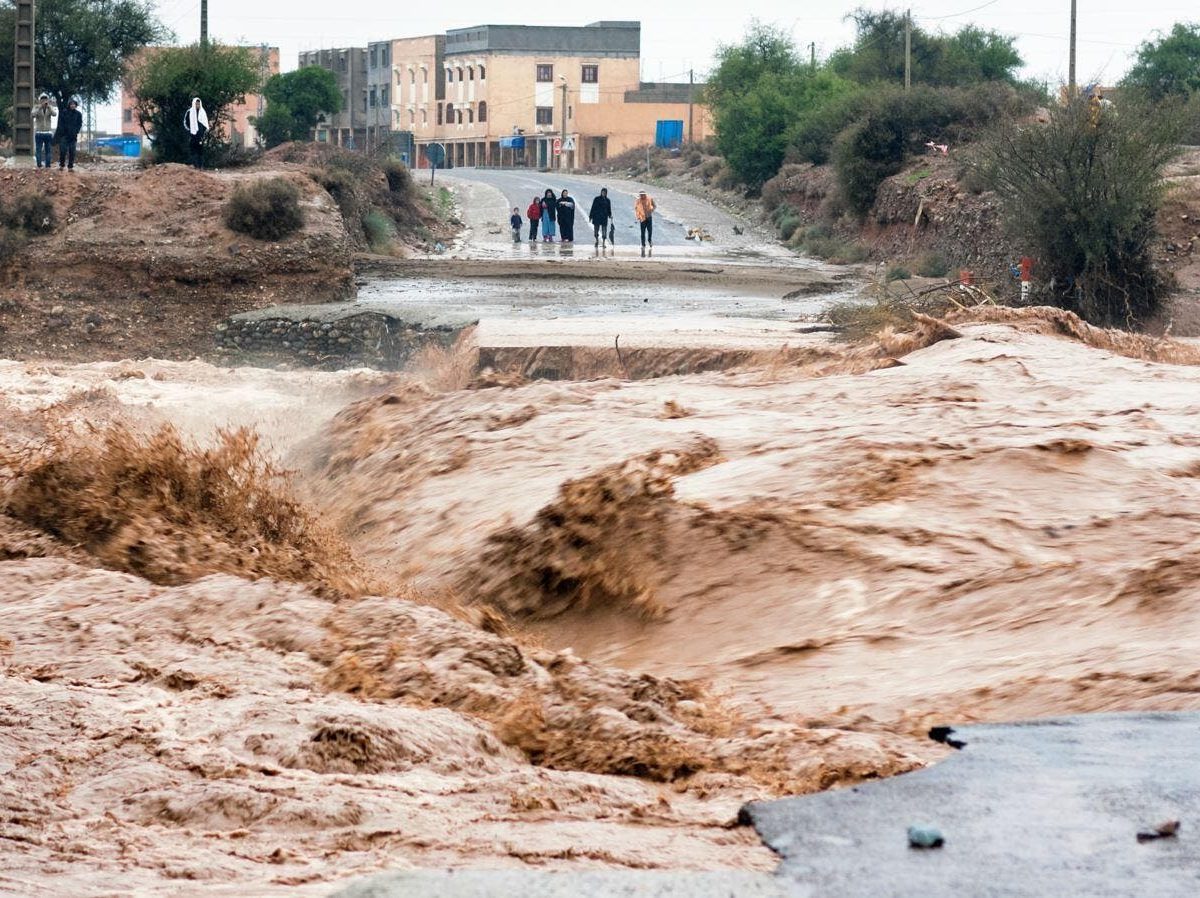 وفاة 18 شخصا في فيضانات بالمغرب