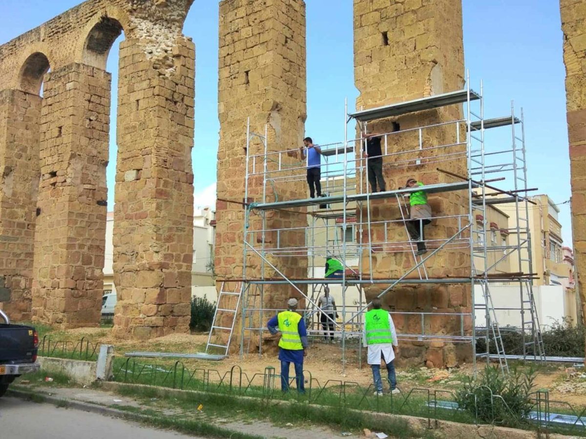 بصفة استعجالية ..انطلاق ترميم حنايا باردو (صور)