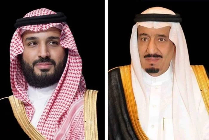  ملك السعودية وولي العهد يهنئان سعيد