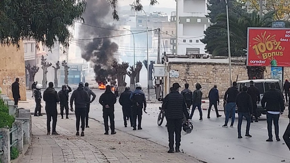 أعمال شغب إثر نهاية مقابلة البنزرتي والصفاقسي